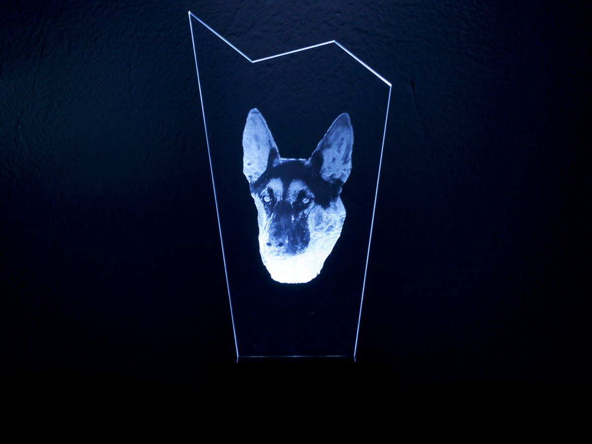 Acrylglas mit LED-Beleuchtung Acrylglas mit LED-Beleuchtung